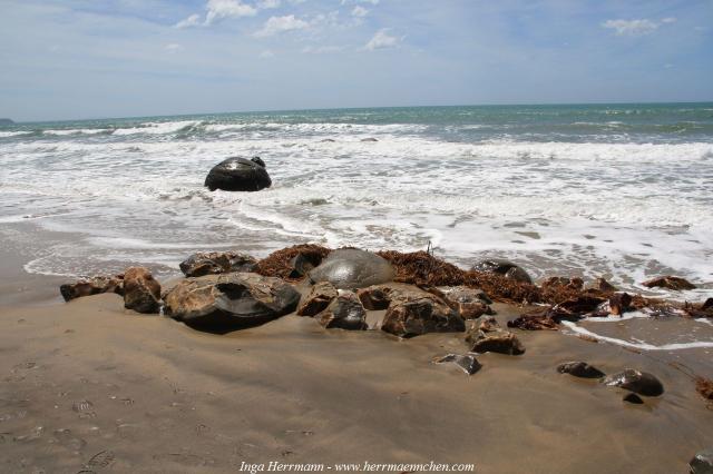 Moeraki Boulders, Neuseeland - Südinsel