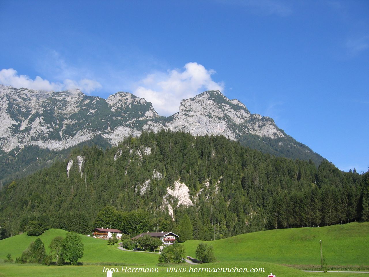 Auf dem Weg nach Ramsau