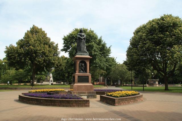 Victoria Denkmal am Victoria Square, Christchurch, Neuseeland - Südinsel