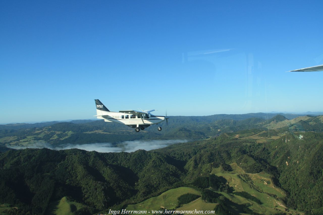 Flug zum Cape Reinga, Neuseeland - Nordinsel