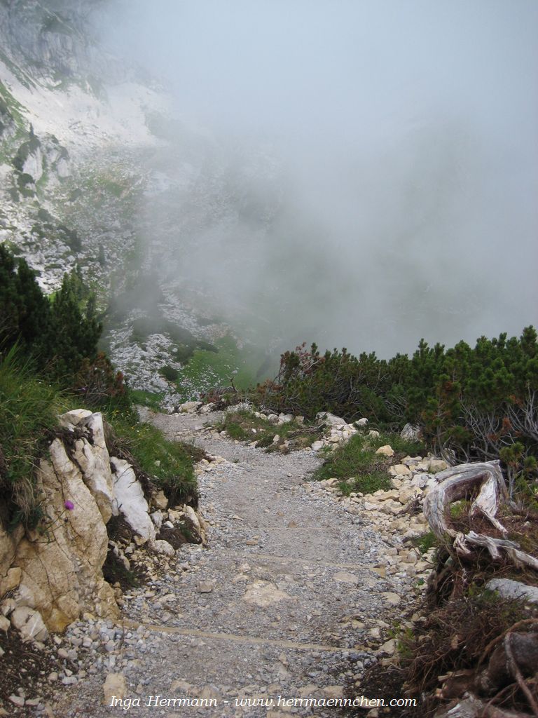 Der Weg nach unten