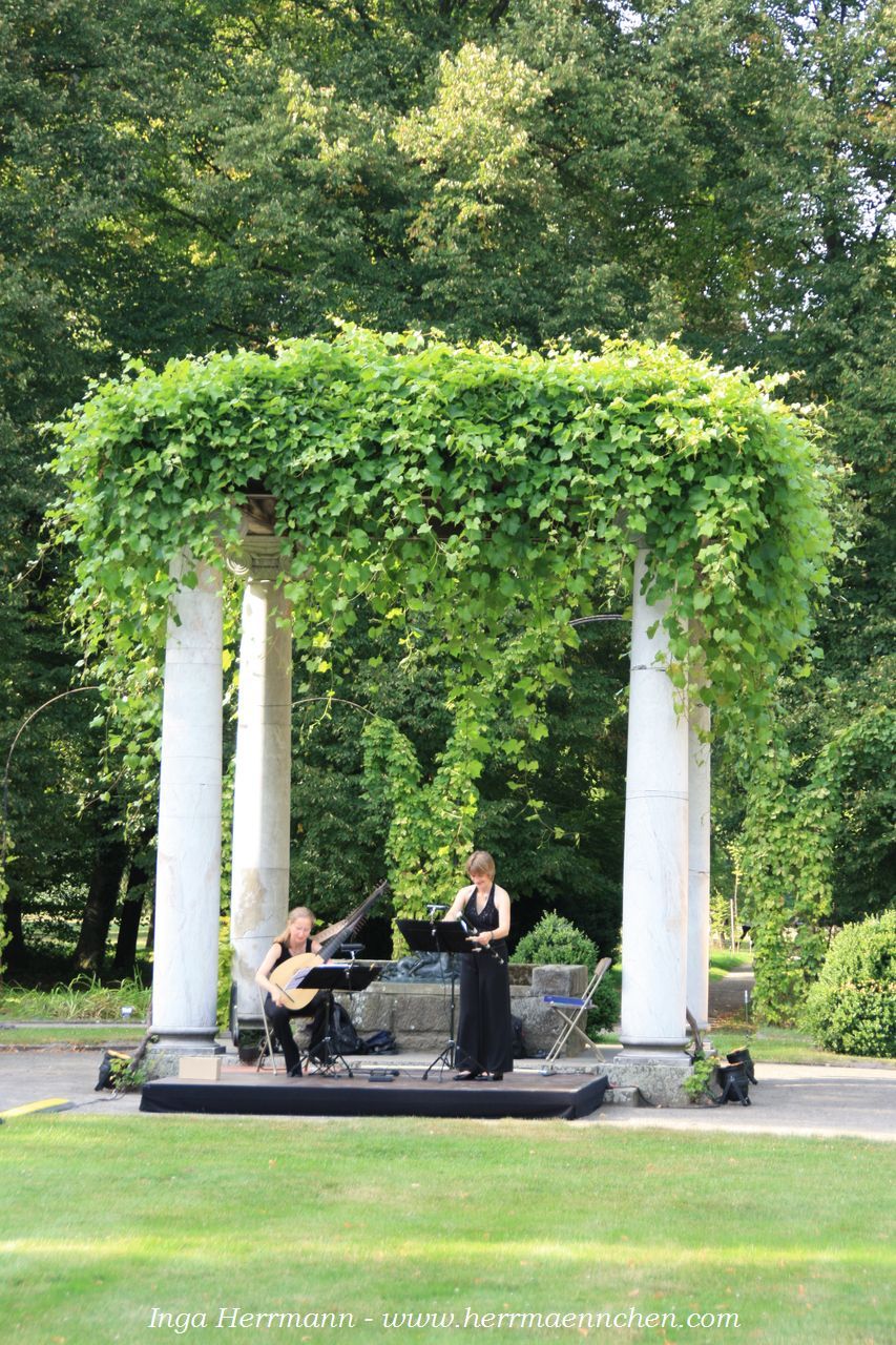 Vorführung zur Potsdamer Schlössernacht im Park Sanssouci