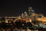 Boston bei Nacht, Massachusetts, USA