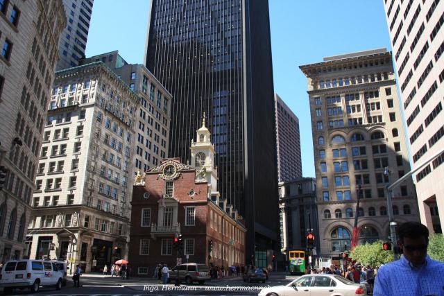 Boston, Old State House, Massachusetts, USA