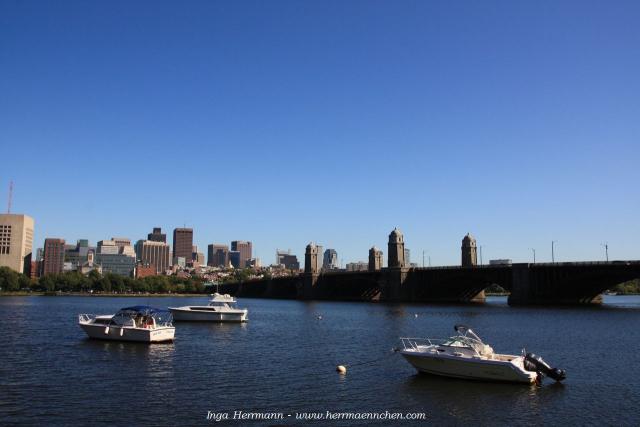 Boston, Longfellow Bridge, Massachusetts, USA