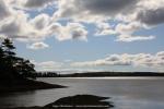 Casco Bay, Wolfe's Neck State Park, Maine, USA