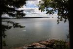 Casco Bay, Wolfe's Neck State Park, Maine, USA