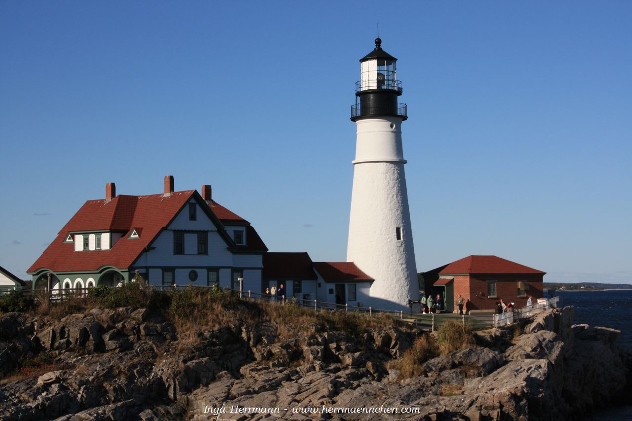 Cape Elizabeth, Portland Head Light, Maine, USA