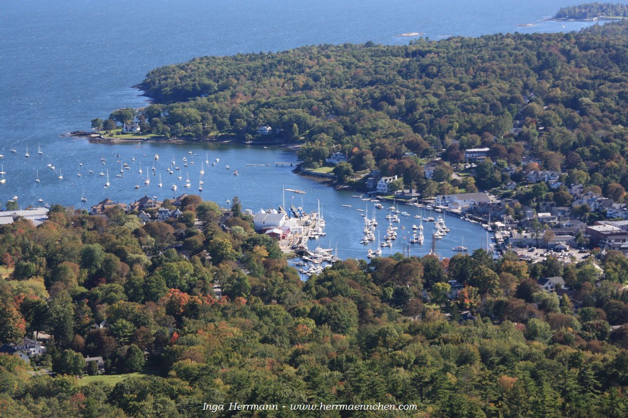 Mount Battie im Camden Hill State Park, Maine, USA