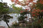 Jordan Pond im Acadia National Park, Maine, USA