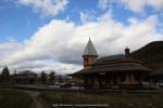 Bahnhof von Crawfords, New Hampshire, USA