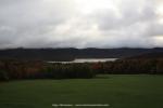 Blick aus dem Hotel in Killington, Vermont, USA