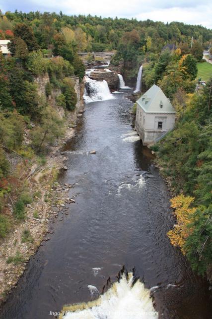 auf dem Weg nach Lake Placid, New York, USA