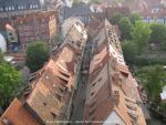 Krämerbrücke von oben, Erfurt