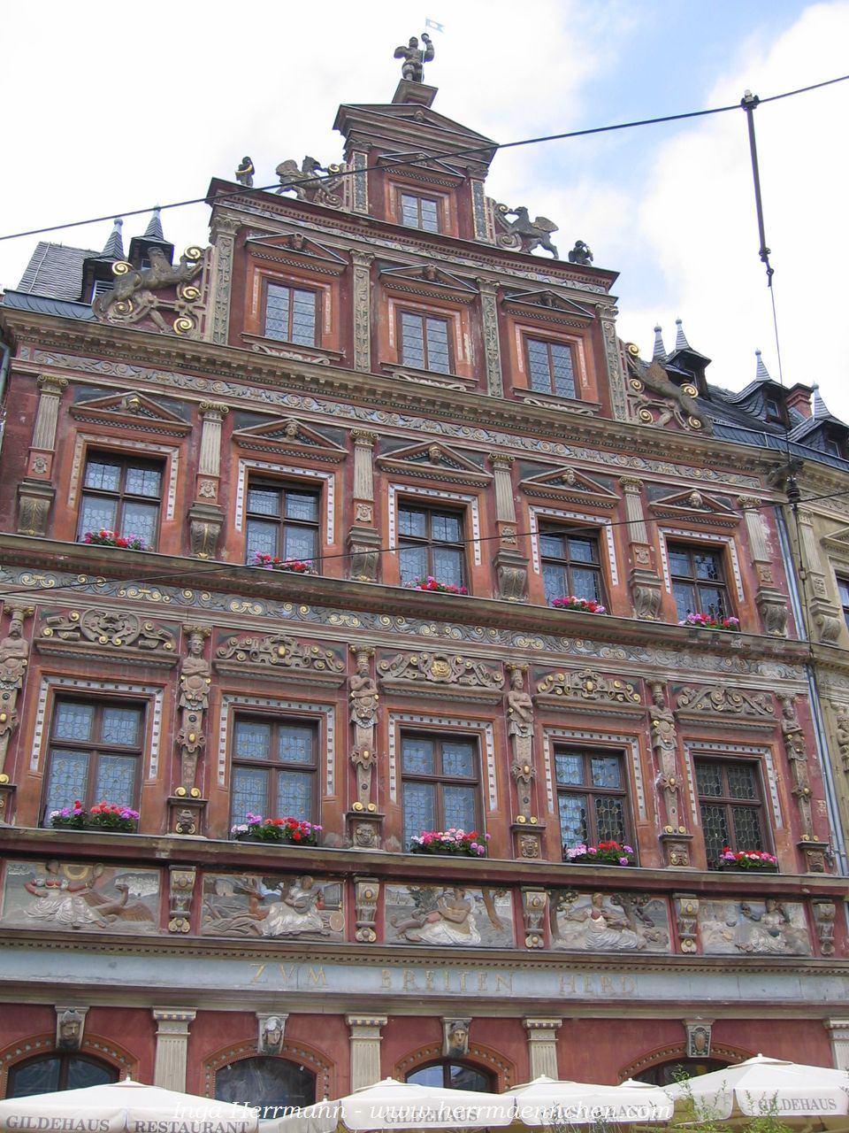 Haus "Zum breiten Herd" am Fischmarkt, Erfurt