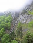 Wasserfall nahe der Höllentalklamm