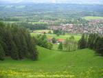 Blick vom Peißenberg