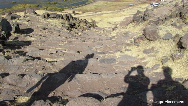 Schatten, Sillustani, Peru