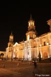 Arequipa by night, Peru