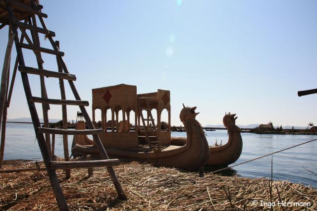 Islas de los Uros, Titicacasee, Peru