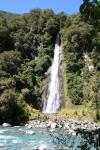 Thunder Creek Falls, Neuseeland - Südinsel