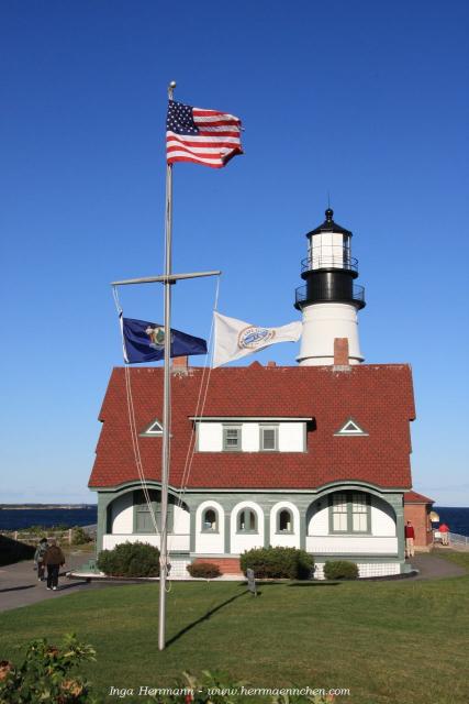Cape Elizabeth, Portland Head Light, Maine, USA