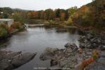 Fluss in Bath, New Hampshire, USA