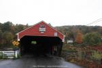 Covered Bridge in Bath, New Hampshire, USA