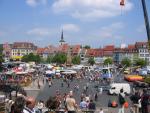 Blick auf den Domplatz, Erfurt