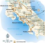 Reiseverlauf Costa Rica - Rundreise »Grünes Land - sprühendes Feuer«